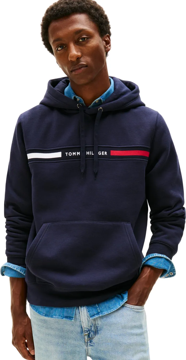 Tommy Hilfiger Chest Insert felpa uomo M Desert Sky