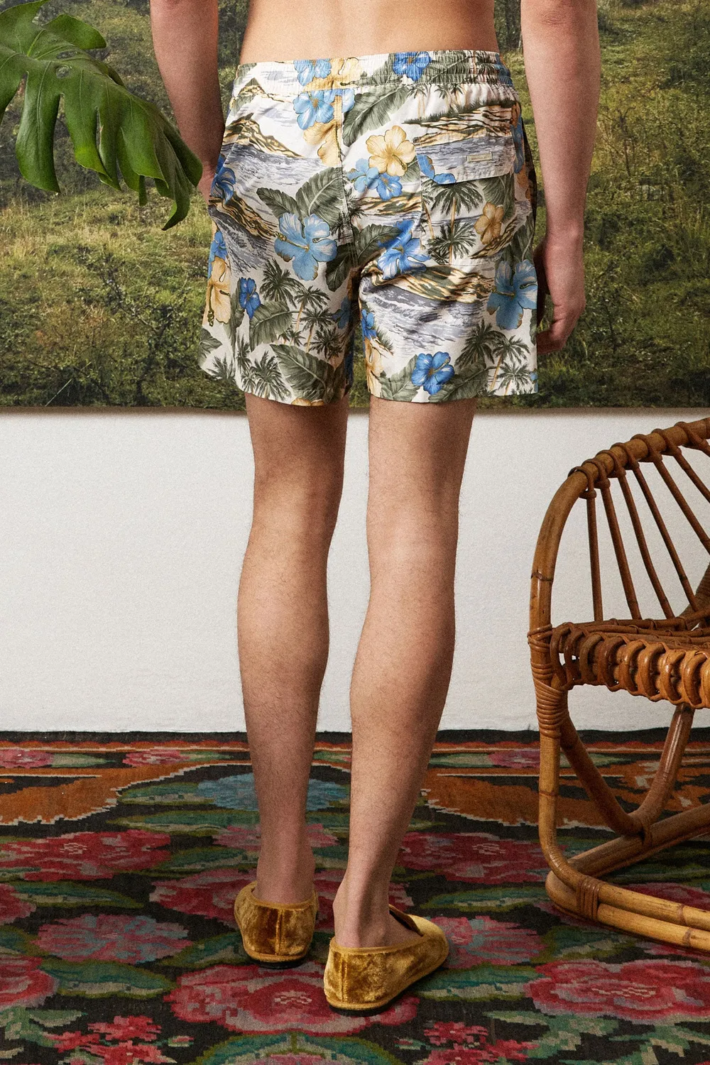 Massimo Alba Kite costume mare uomo Oasis stampato