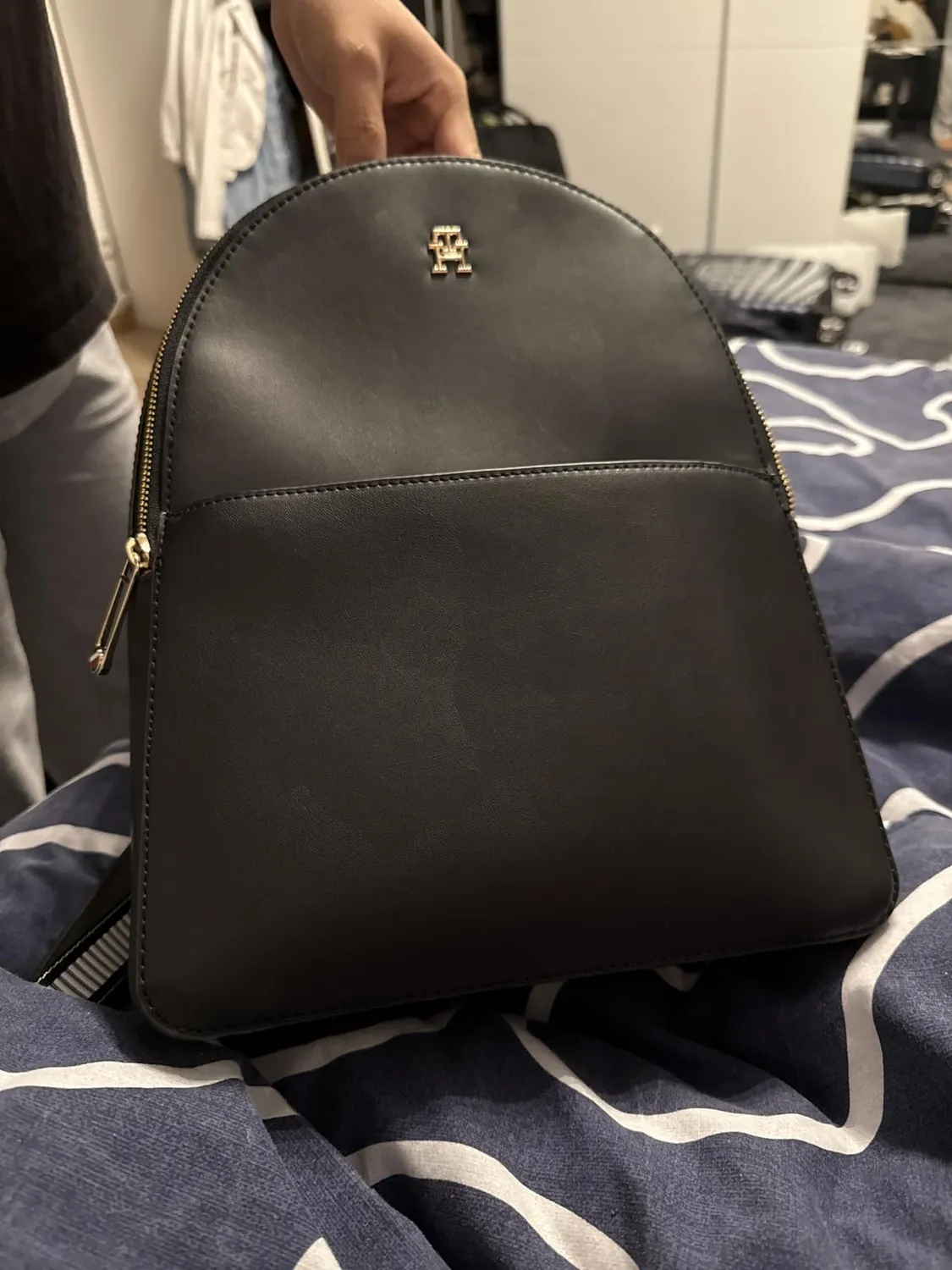 Tommy Hilfiger Fresh Backpack zaino medio nero taglia unica