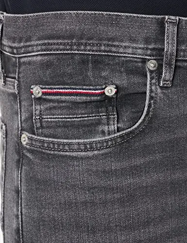 Tommy Hilfiger Bleecker Stoke Black jeans slim 28W/36L