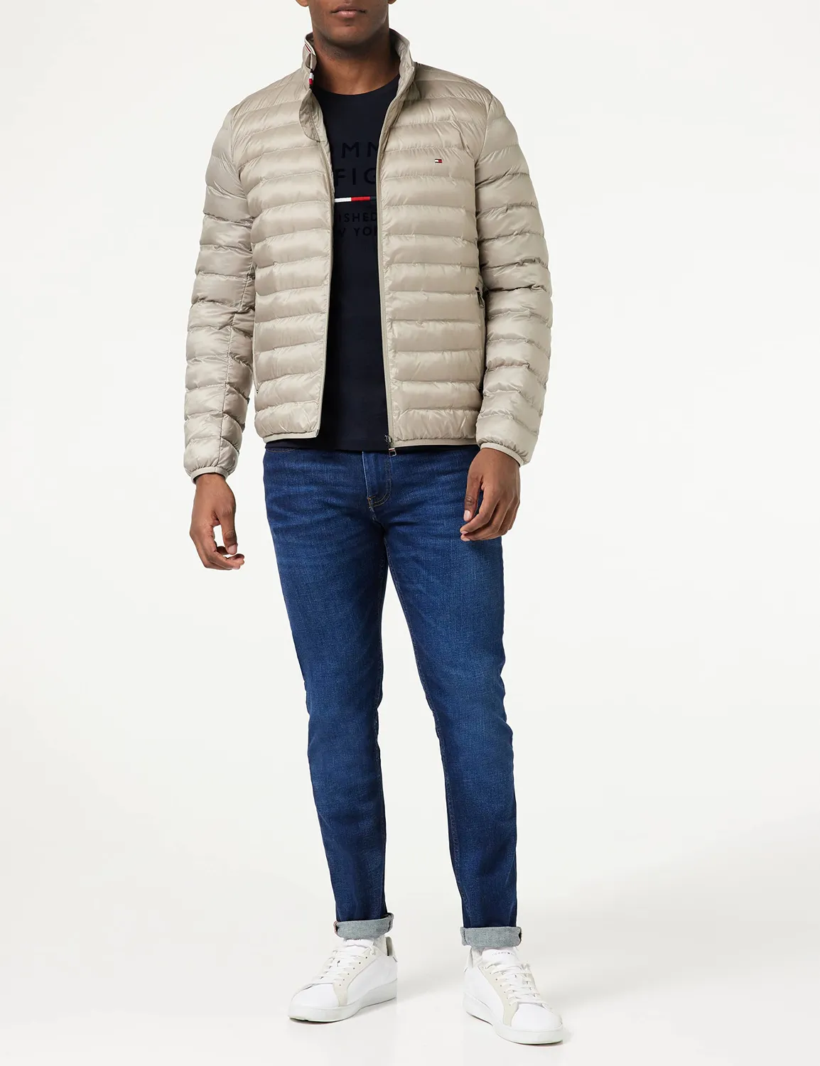 Tommy Hilfiger maglia maniche lunghe uomo girocollo