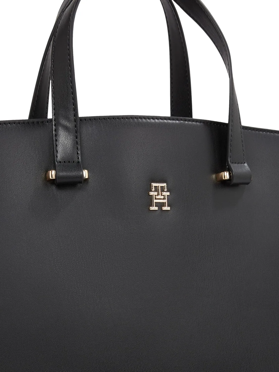 Tommy Hilfiger Modern Tote Bag Donna Nera con Scomparti
