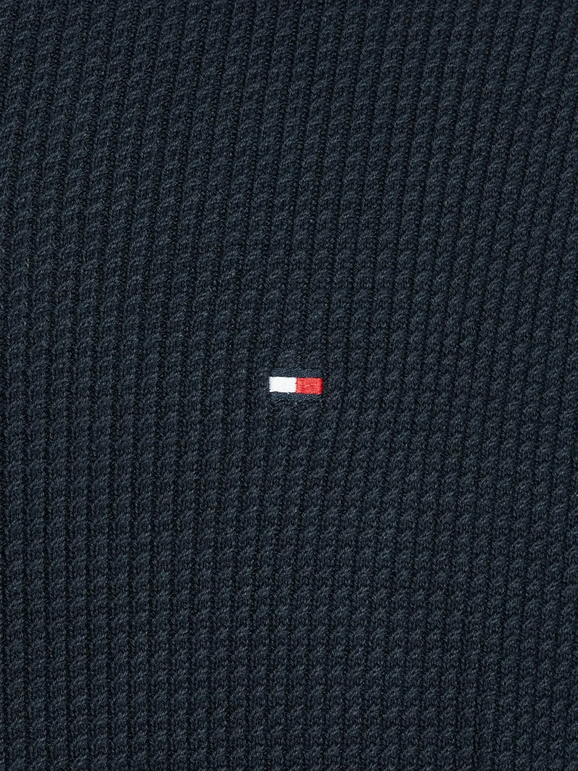 Tommy Hilfiger Structure Baseball Zip Through cardigan uomo blu S