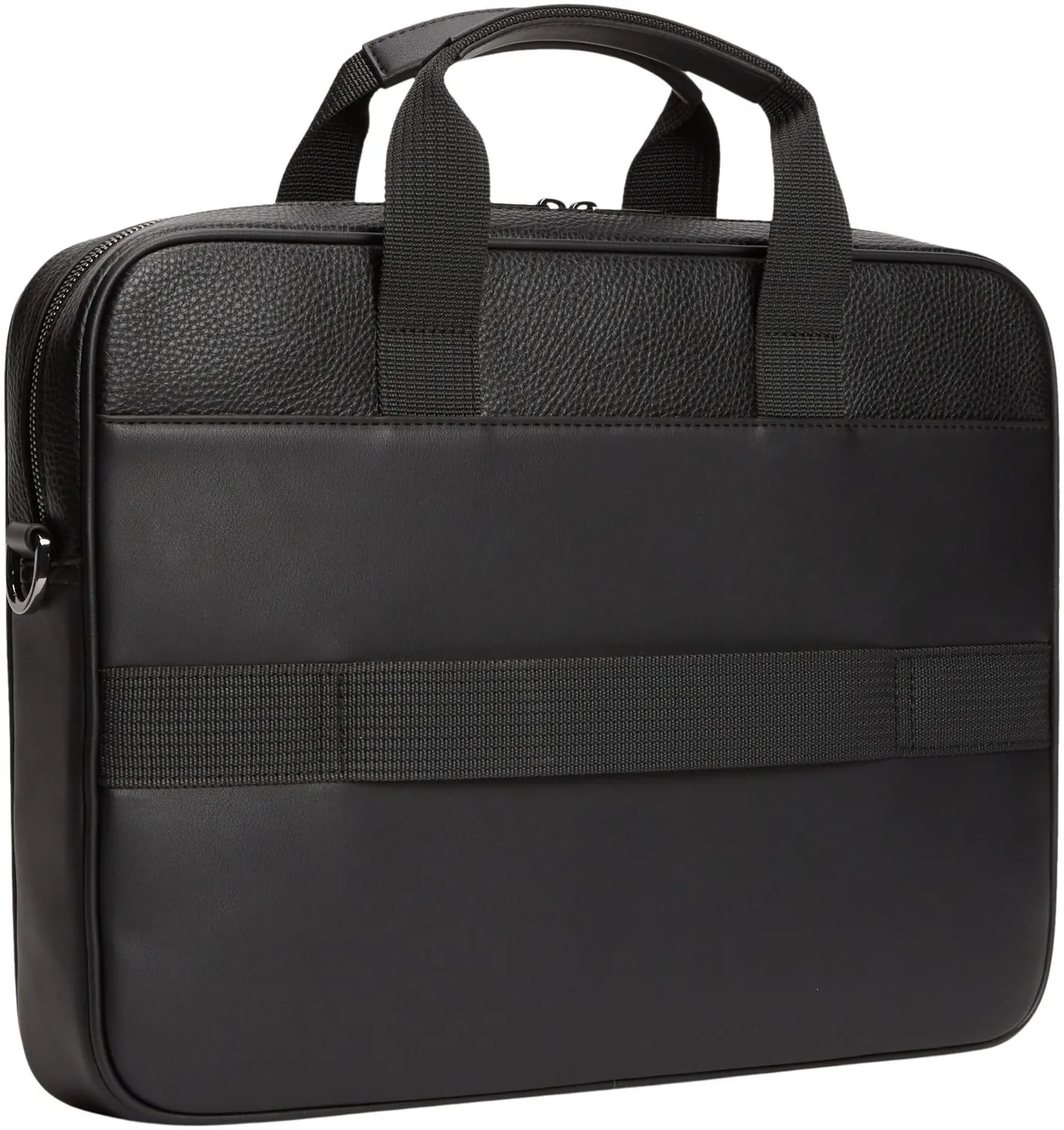 Tommy Hilfiger TH Central AM0AM14166 borsa computer uomo nera