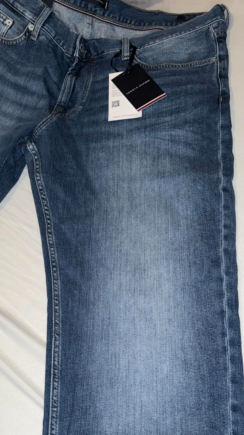 Tommy Hilfiger Madison MW0MW44051 jeans uomo blu 44W/34L