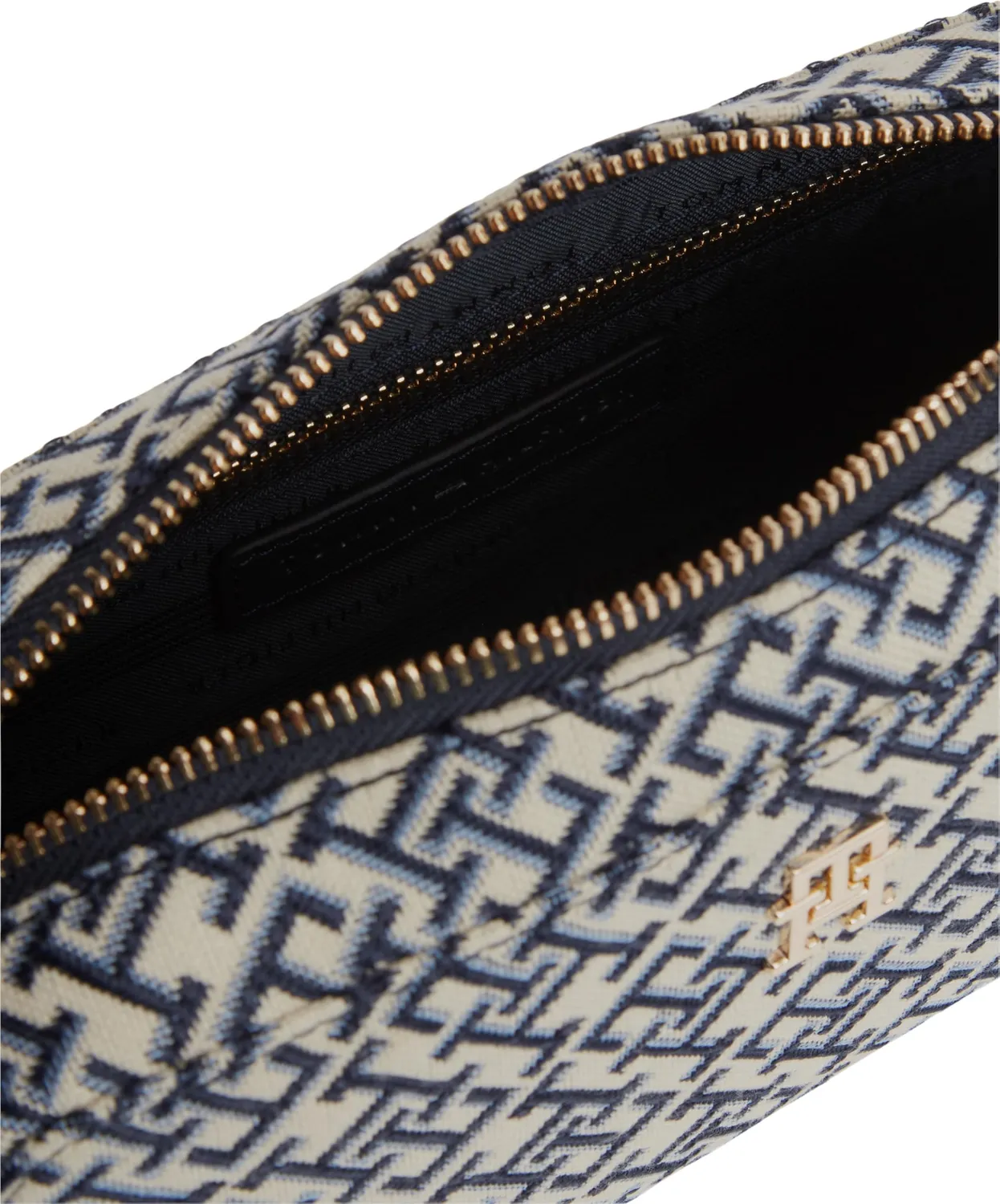 Tommy Hilfiger Grace borsa tracolla Blue Mono monogramma