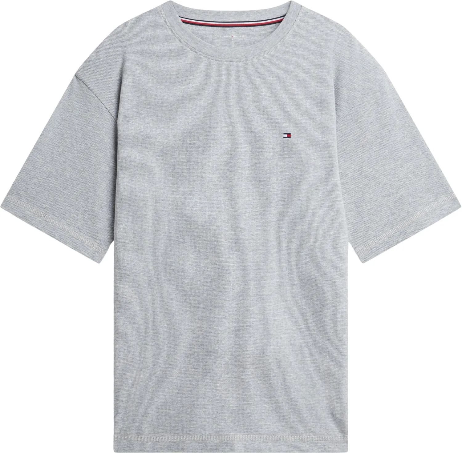 Tommy Hilfiger UM0UM03992 T-Shirt Waffle Uomo L Manica Corta