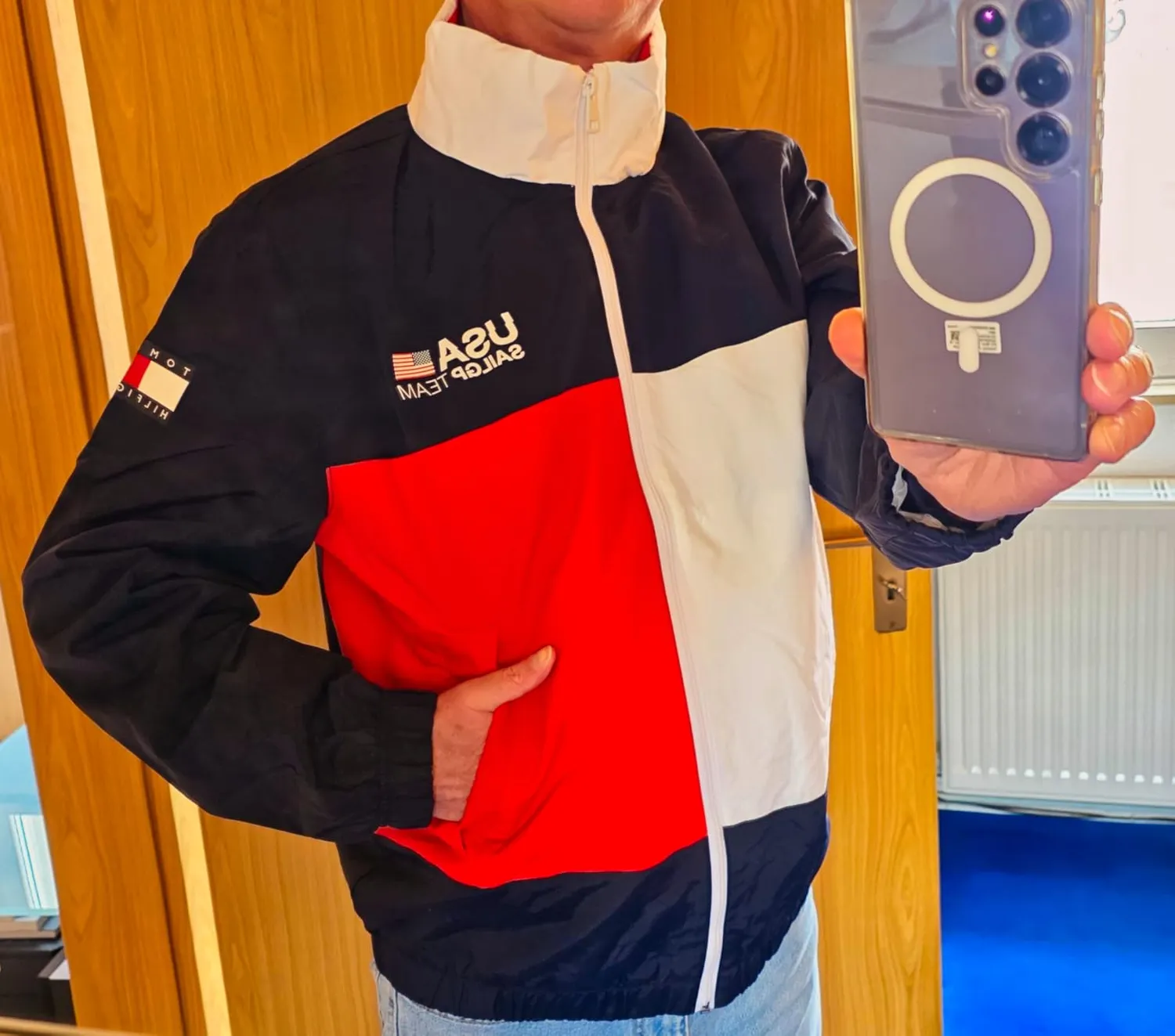 Tommy Hilfiger Us Sailgp Regatta Jacket MW0MW44684 Giacca L