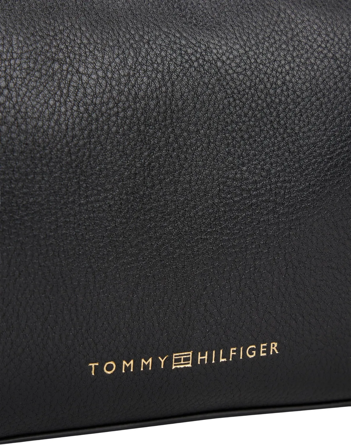 Tommy Hilfiger Logotape Crossover tracolla nera zip