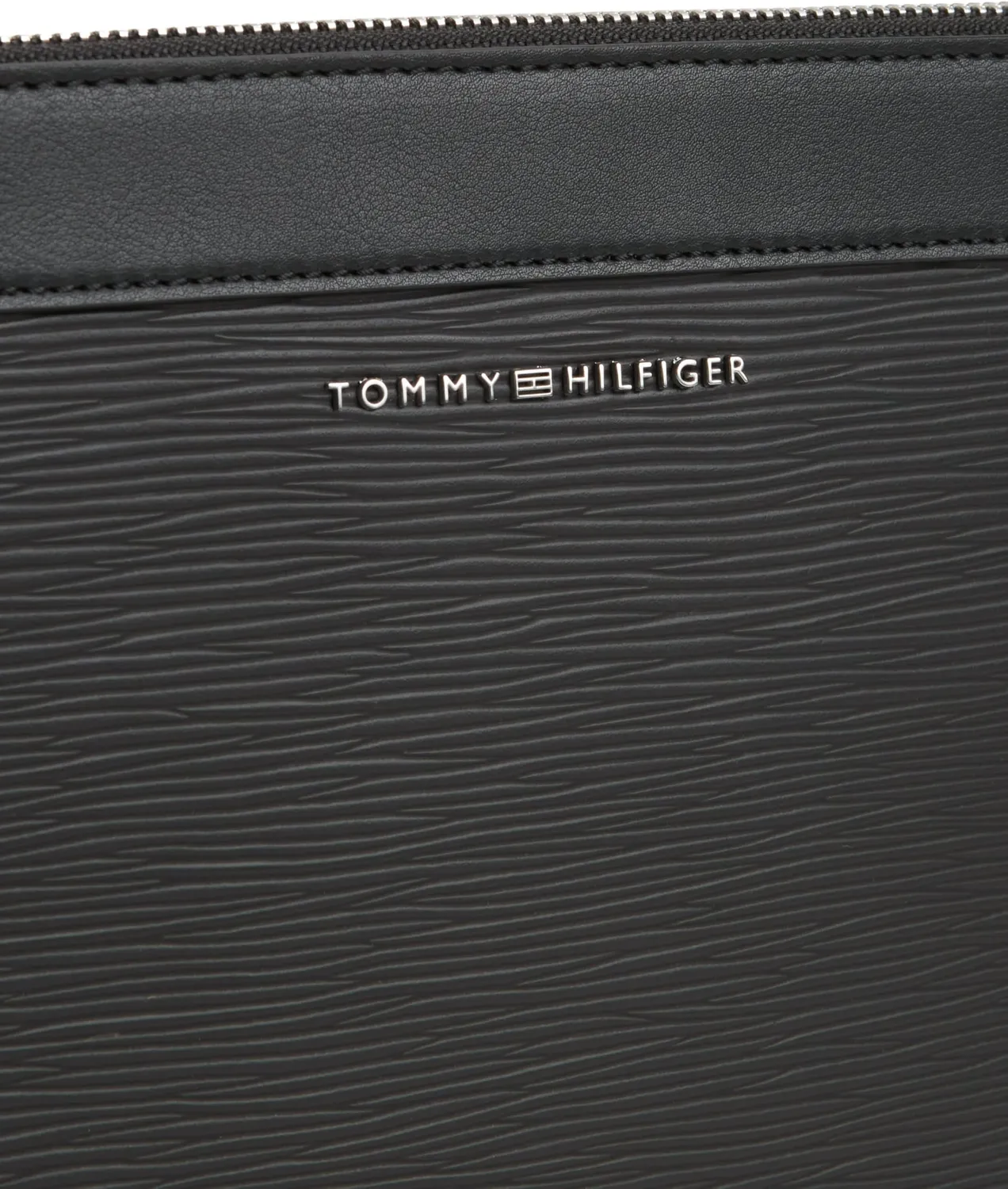Tommy Hilfiger Saffiano AM0AM14823 pouch uomo nera