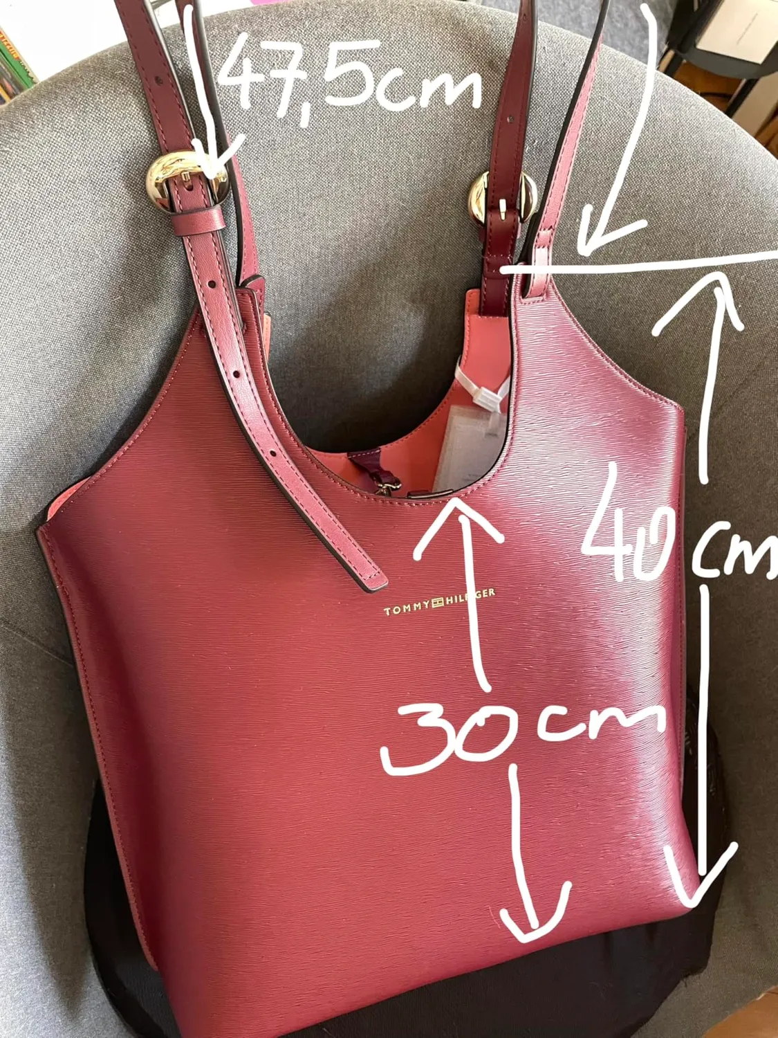 Tommy Hilfiger Modern Tote AW0AW18618 borsa donna marrone