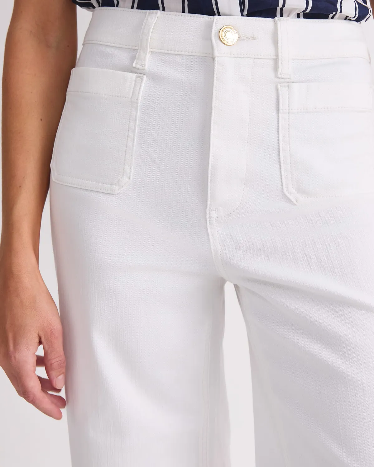 Sportscraft Nili Wide Leg jeans donna gamba larga
