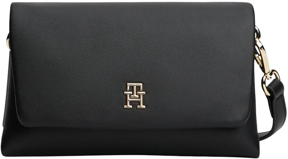 Tommy Hilfiger Modern Mini Crossover borsa a tracolla nera magnetica