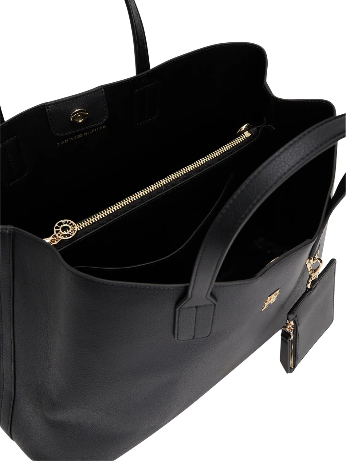 Tommy Hilfiger Icon satchel donna nero taglia unica