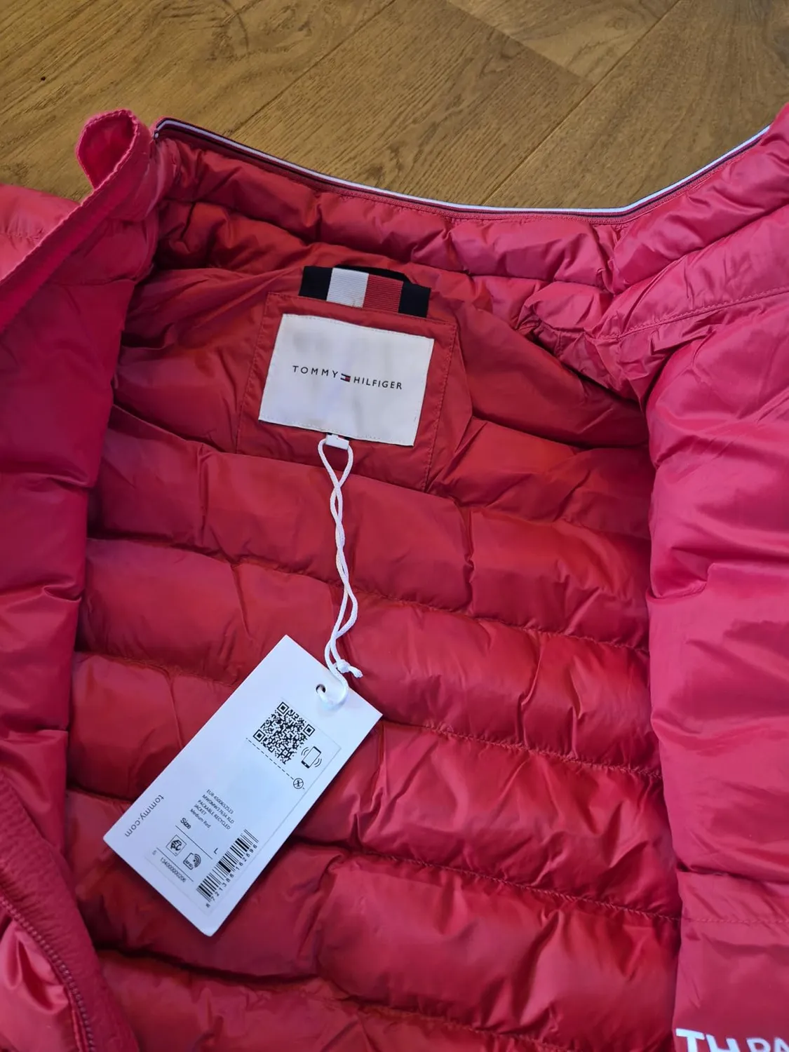 Tommy Hilfiger Packable MW0MW37634 giacca uomo L bordeaux