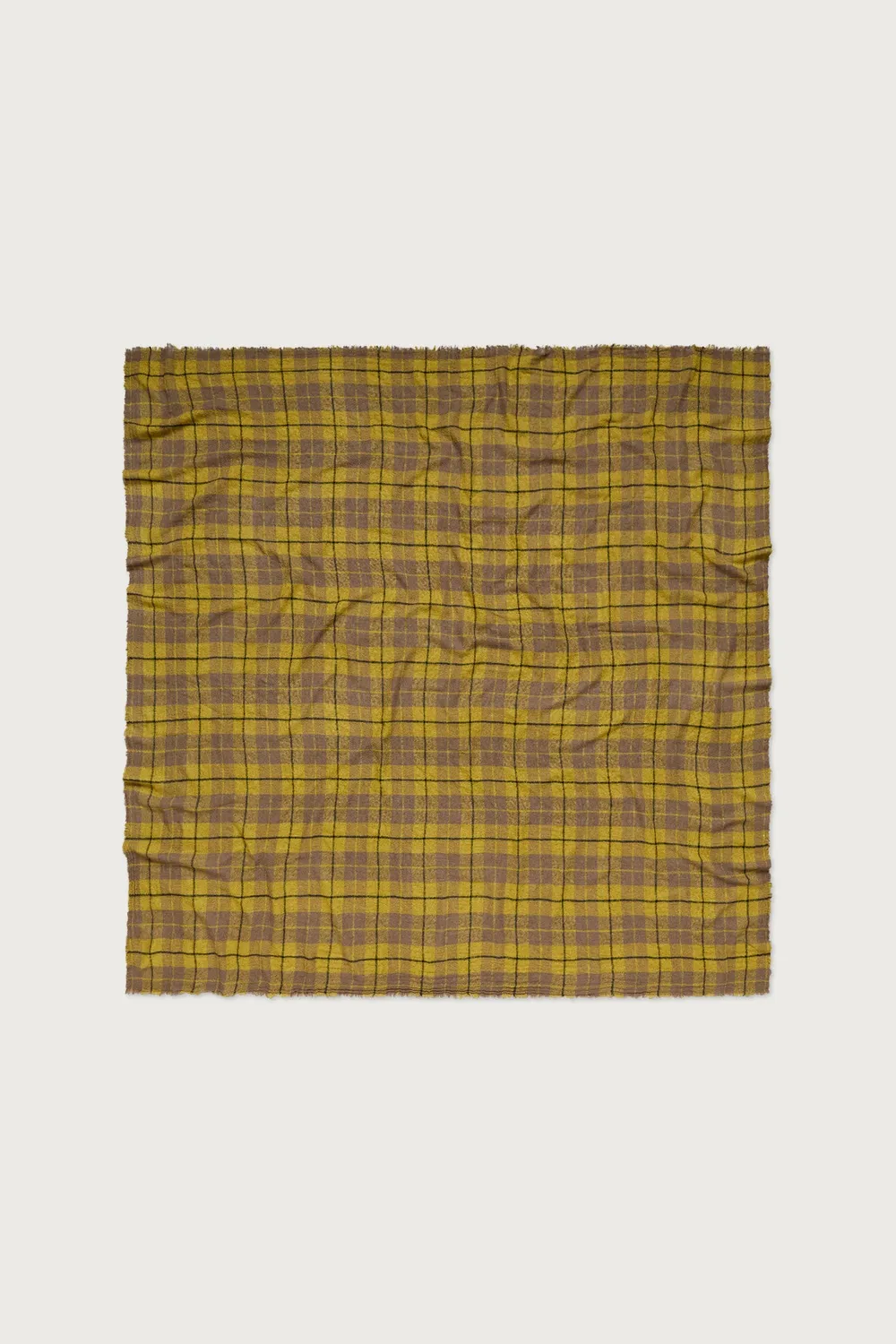 Massimo Alba Jessie sciarpa Forest cashmere quadri