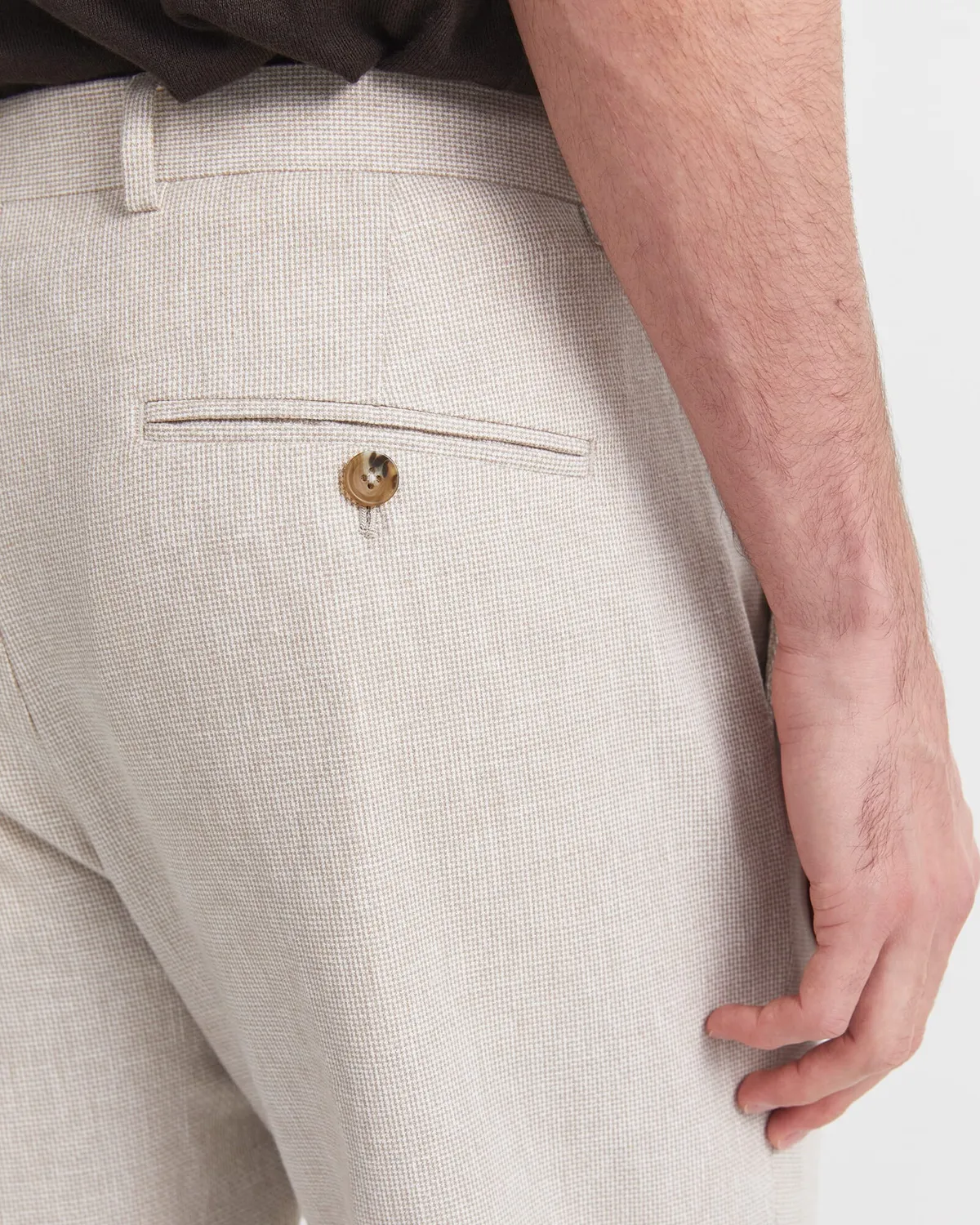 Sportscraft Jeffrey Linen Blend pantalone lino beige