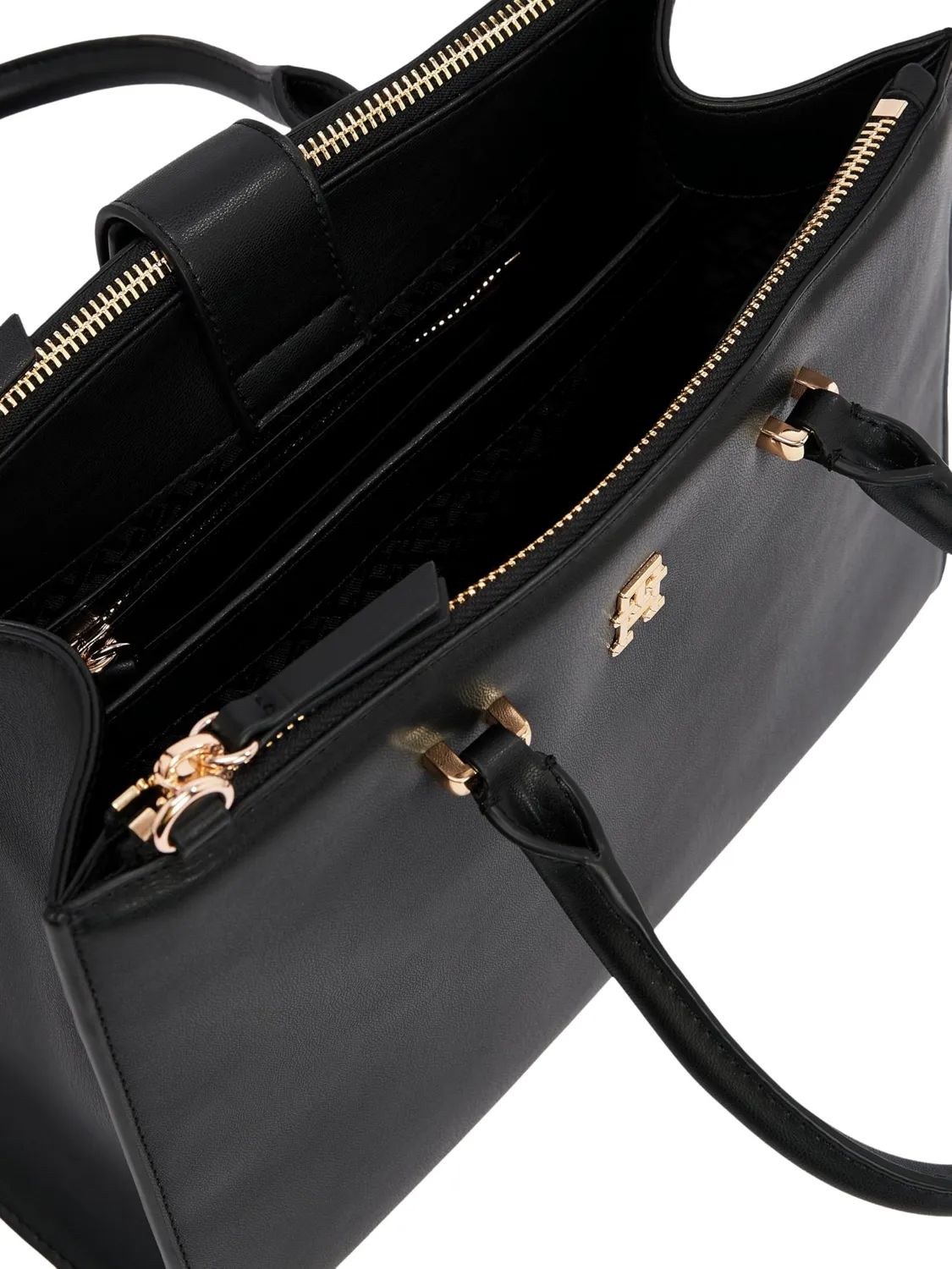 Tommy Hilfiger Eternity Med Tote Bag Zip Nera