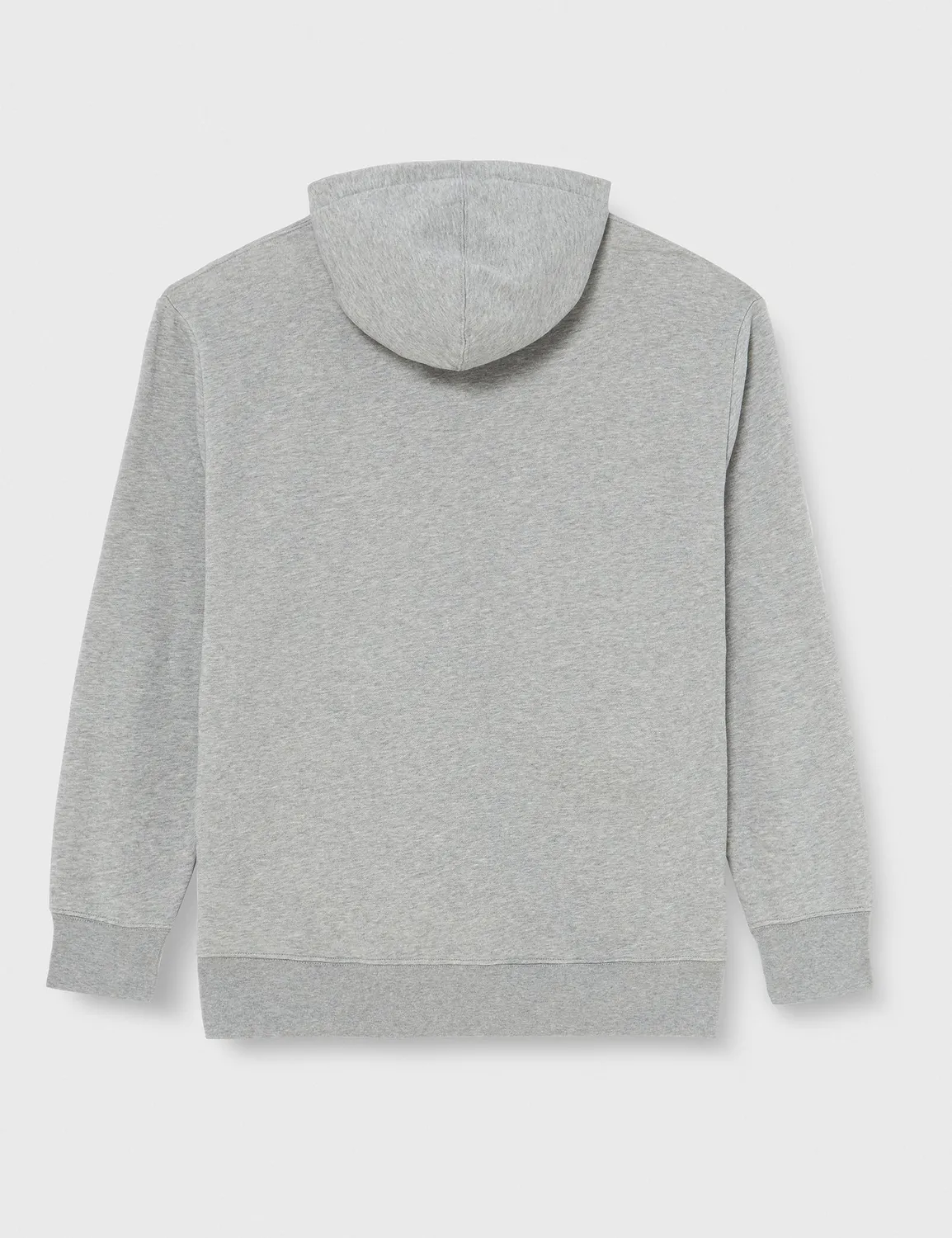Tommy Hilfiger felpa cappuccio uomo grigia taglie forti cotone