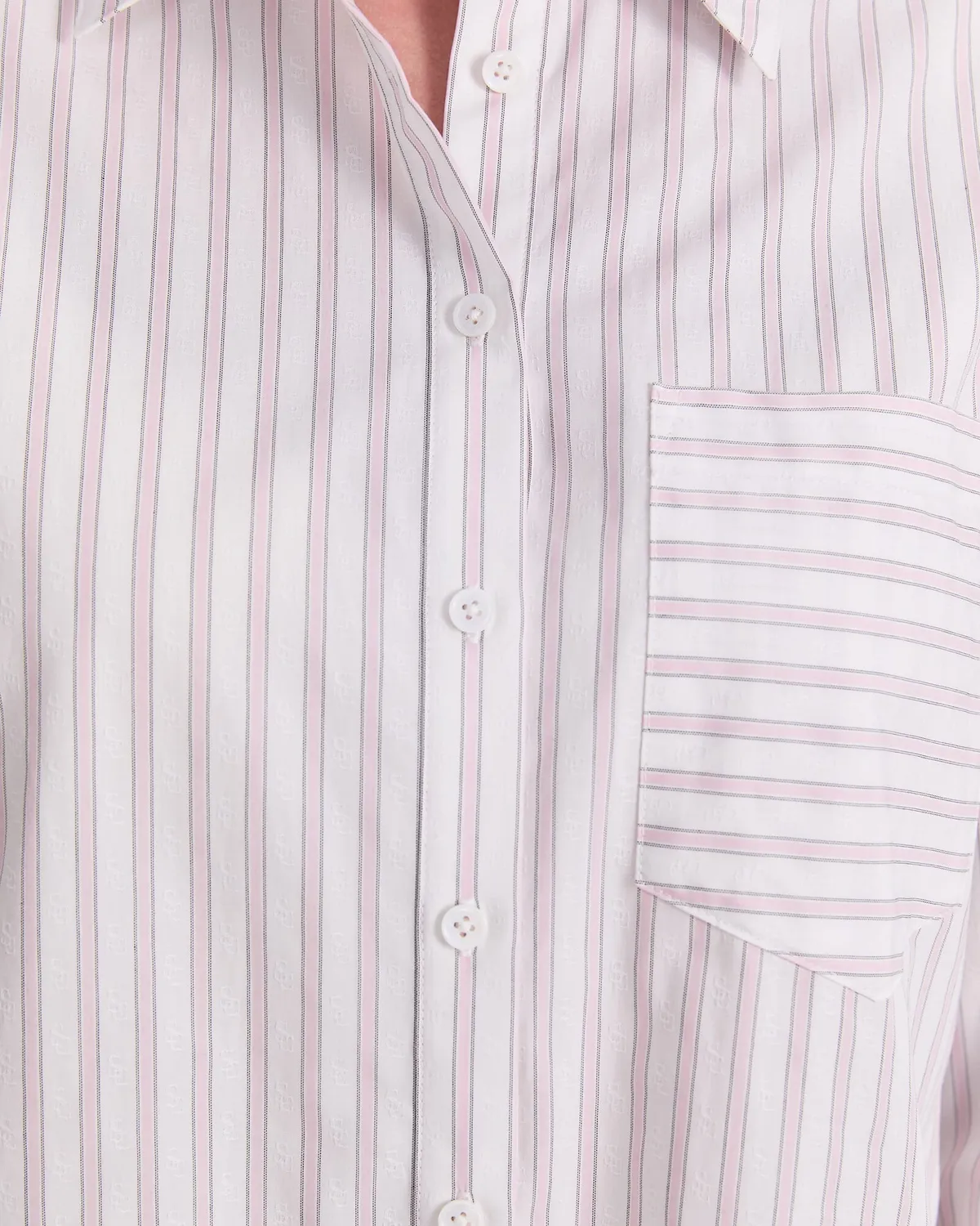 Sportscraft Logo Stripe Camicia donna cotone leggero a righe