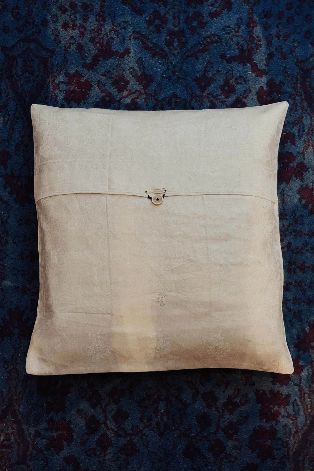 Massimo Alba Pillow cuscino arredo wblack ricamato mano