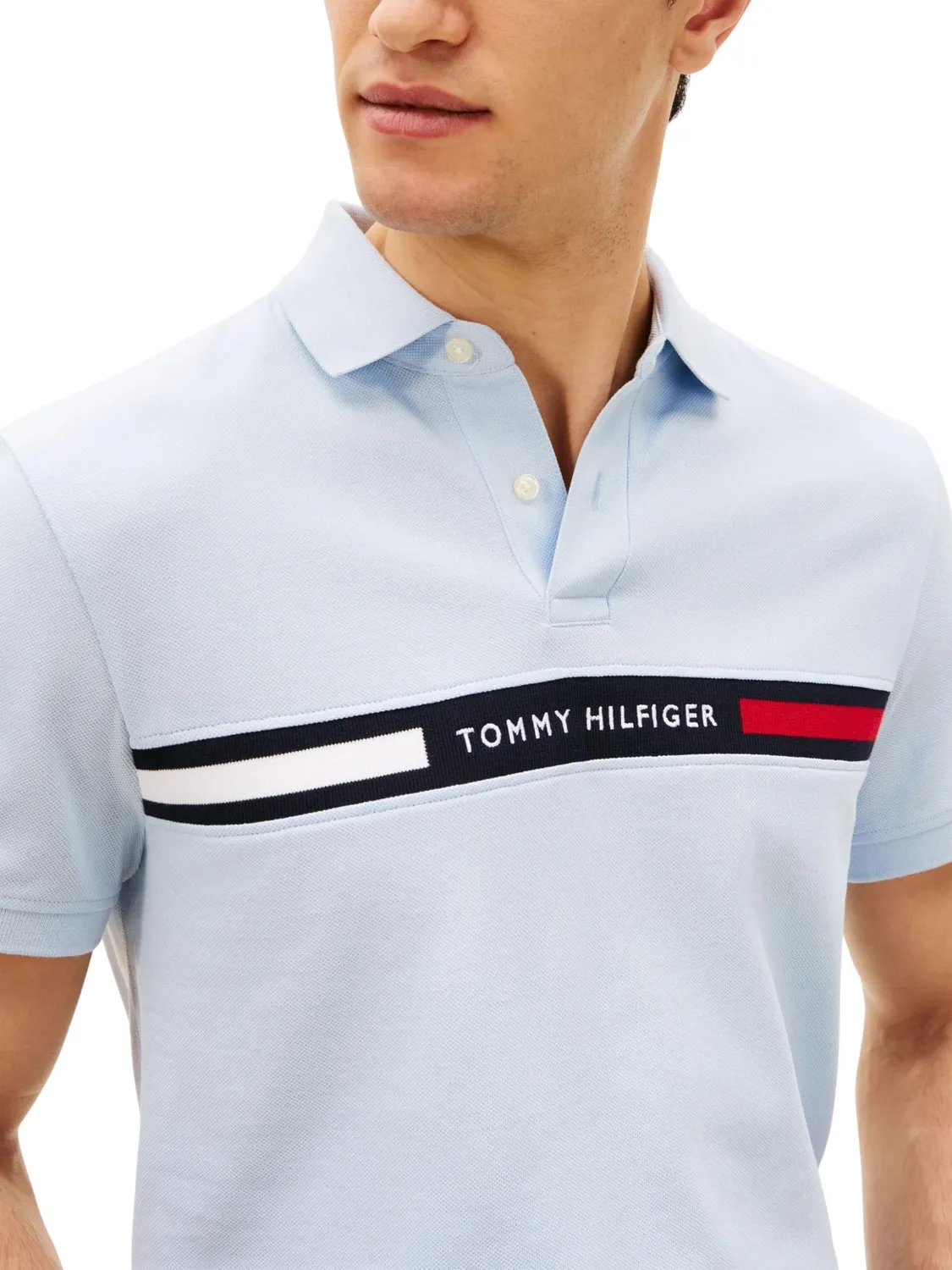 Tommy Hilfiger polo uomo maniche corte regular fit cotone