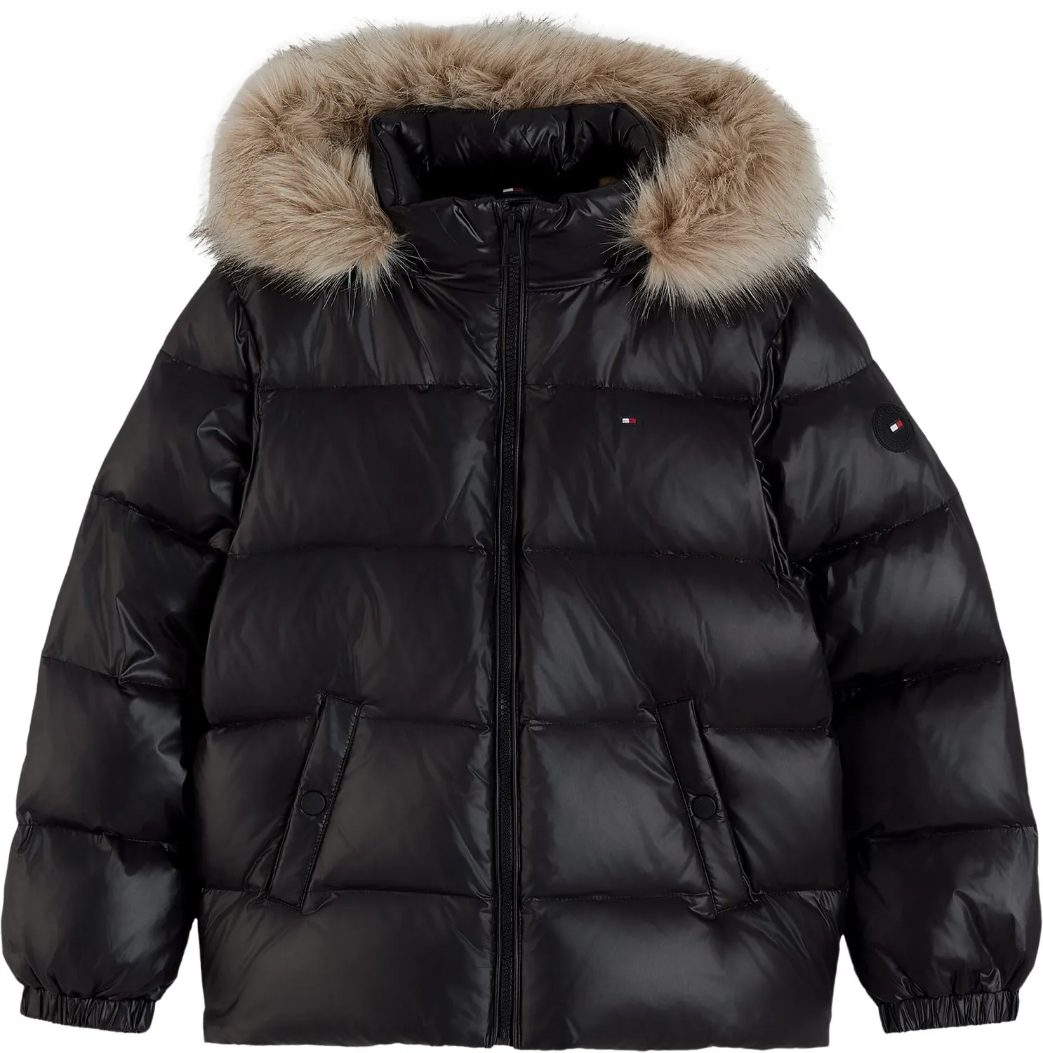 Tommy Hilfiger Essential KG0KG09673 piumino bambina 16 anni nero