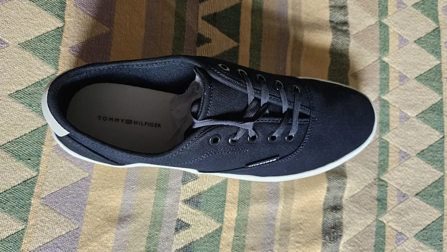 Tommy Hilfiger TH Vulc Cup Cvs sneakers basse 43 EU blu