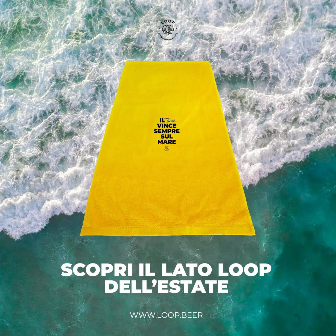 Loop Telo Mare telo spiaggia estivo