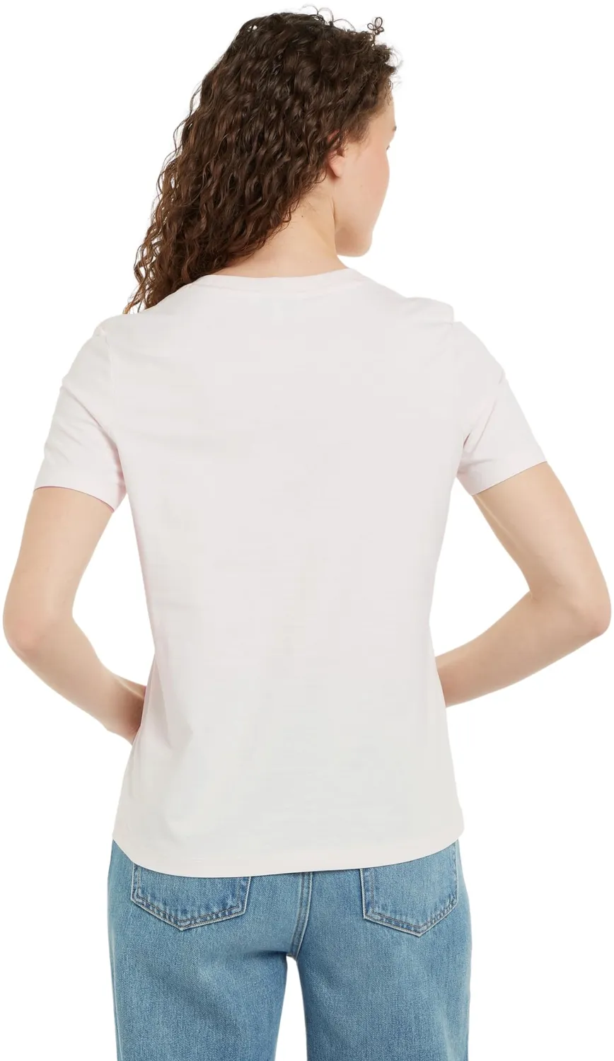 Tommy Hilfiger Script Graphic T-Shirt Donna Cotone Maniche Corte