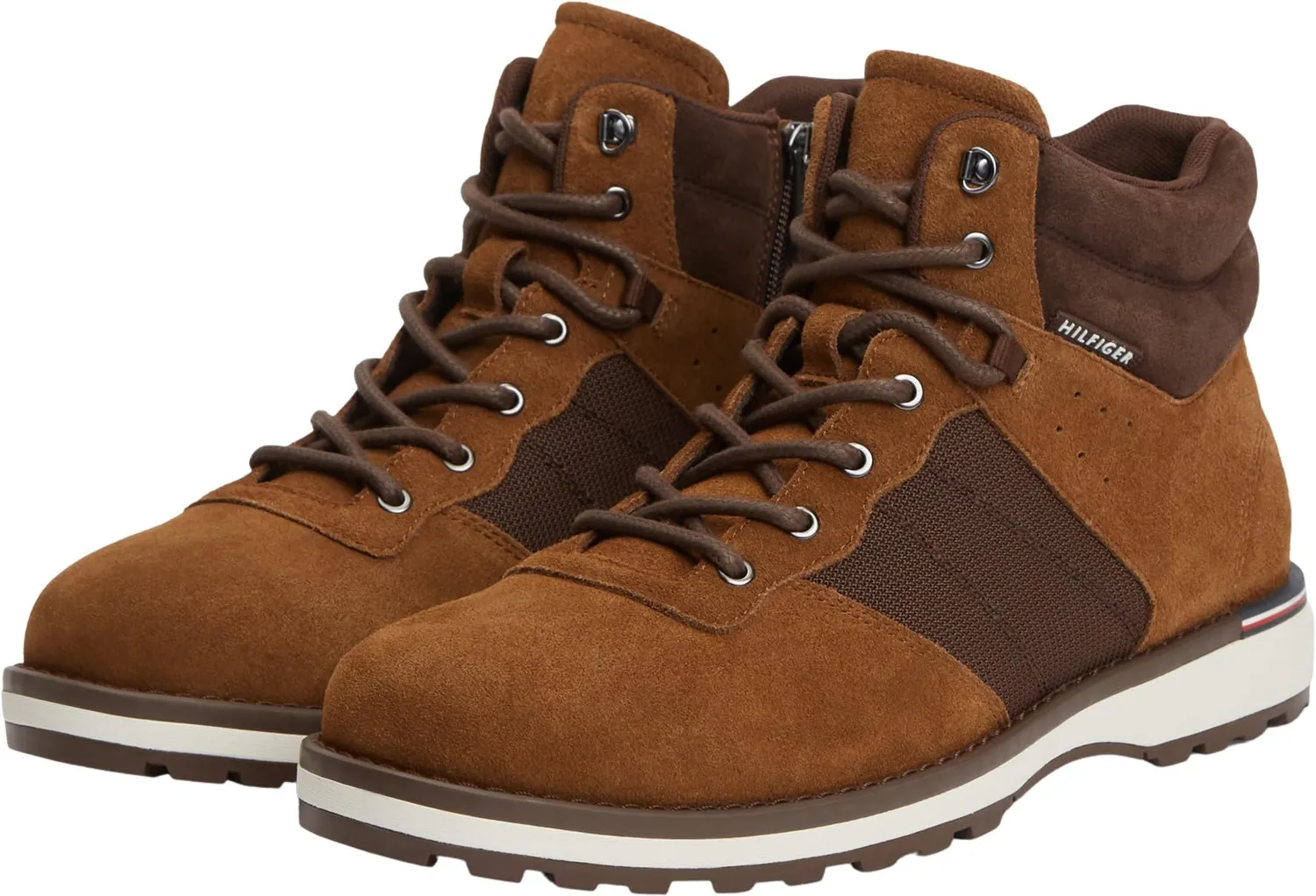 Tommy Hilfiger Corporate Outdoor Suede Boot FM0FM05992 stivali 40 EU marrone