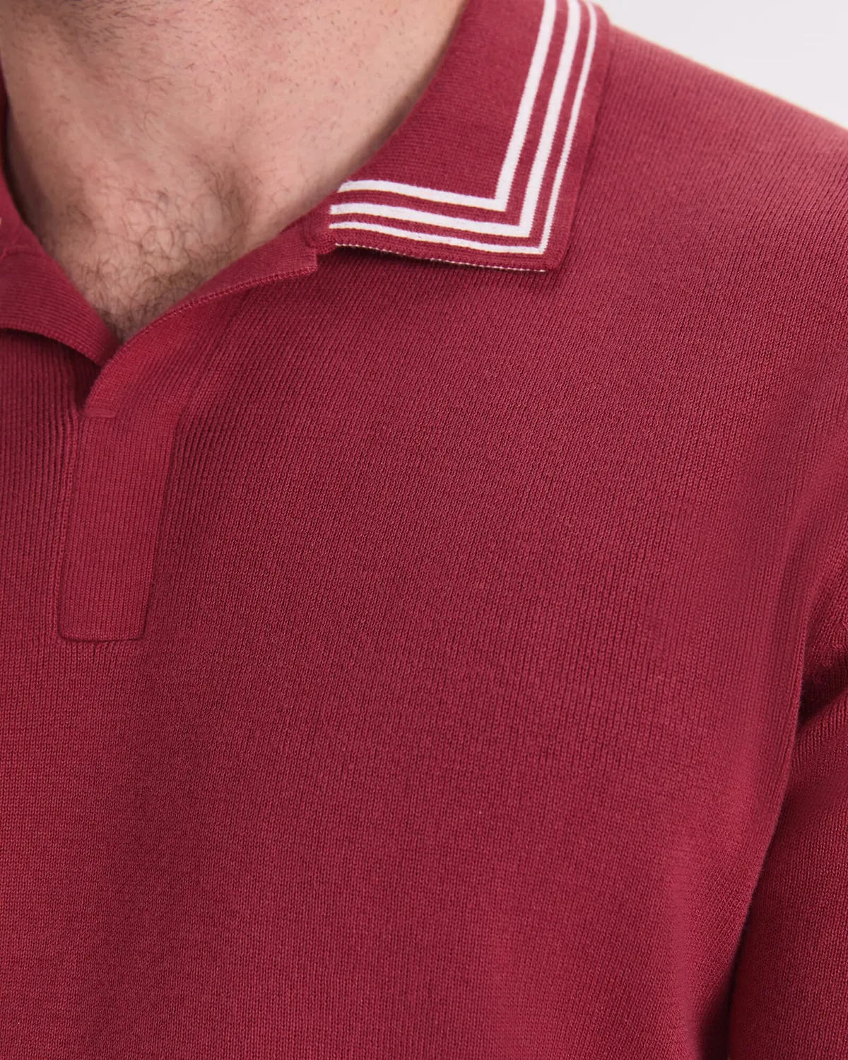 Sportscraft Finnley Knit Polo uomo cotone pettinato