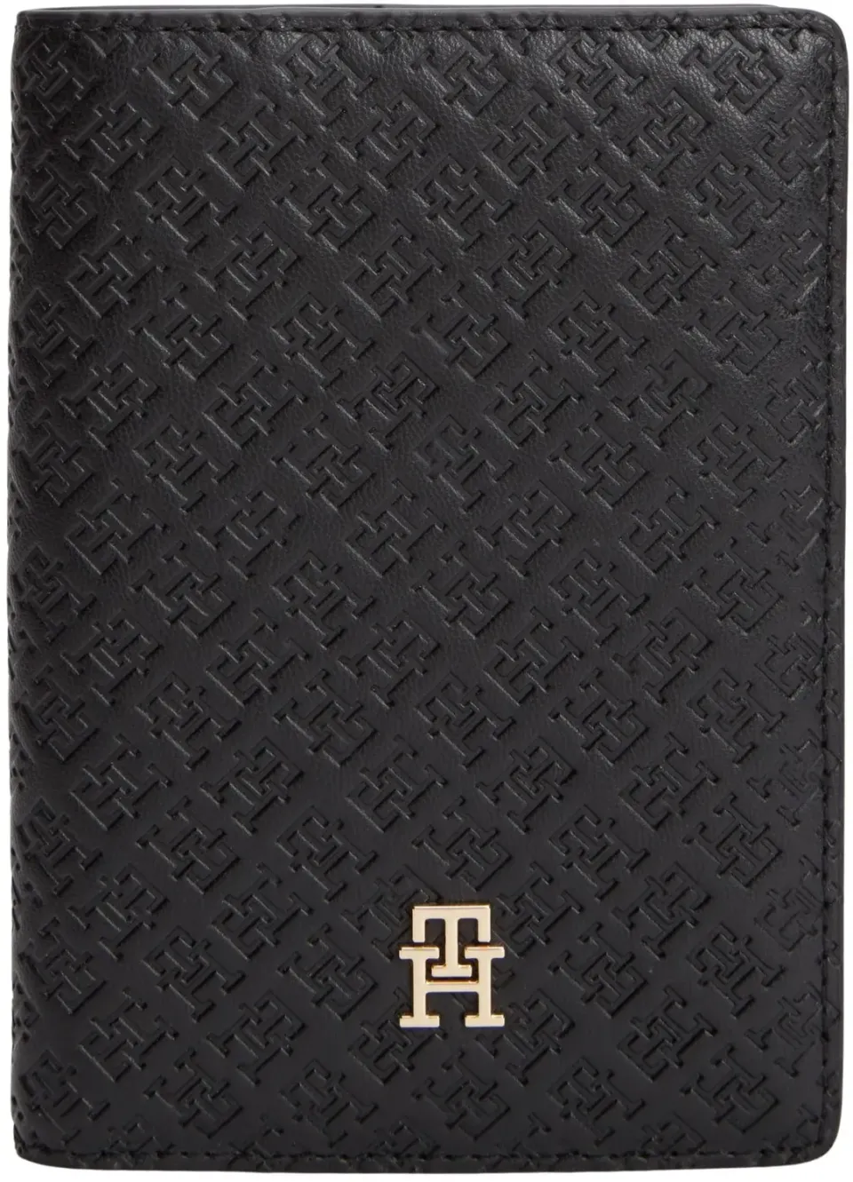 Tommy Hilfiger Icon Passport Holder porta passaporto nero