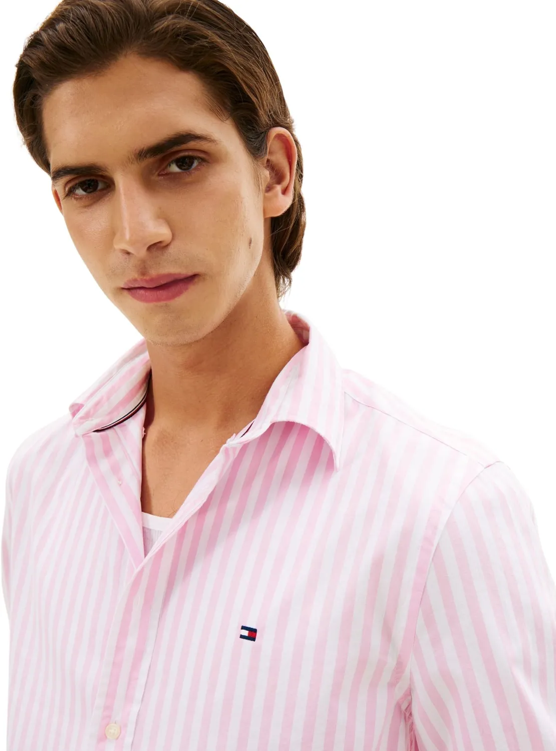 Tommy Hilfiger Flex Poplin Classic camicia uomo regular fit
