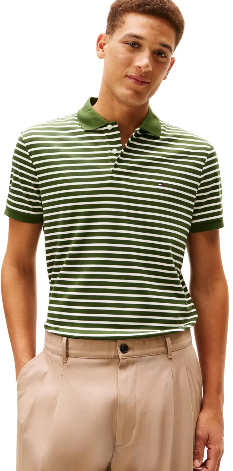 Tommy Hilfiger Liquid Cotton Reg Seasonal Polo MW0MW39994 polo M blu