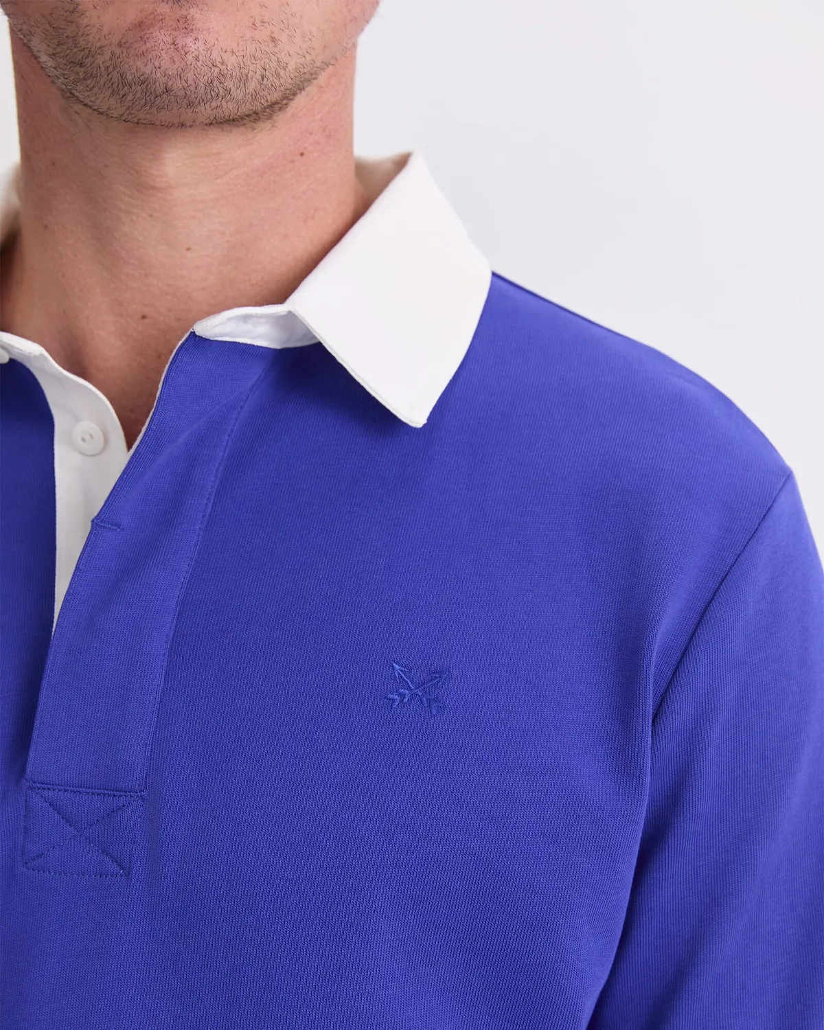Sportscraft Rugby polo manica lunga spazzolato