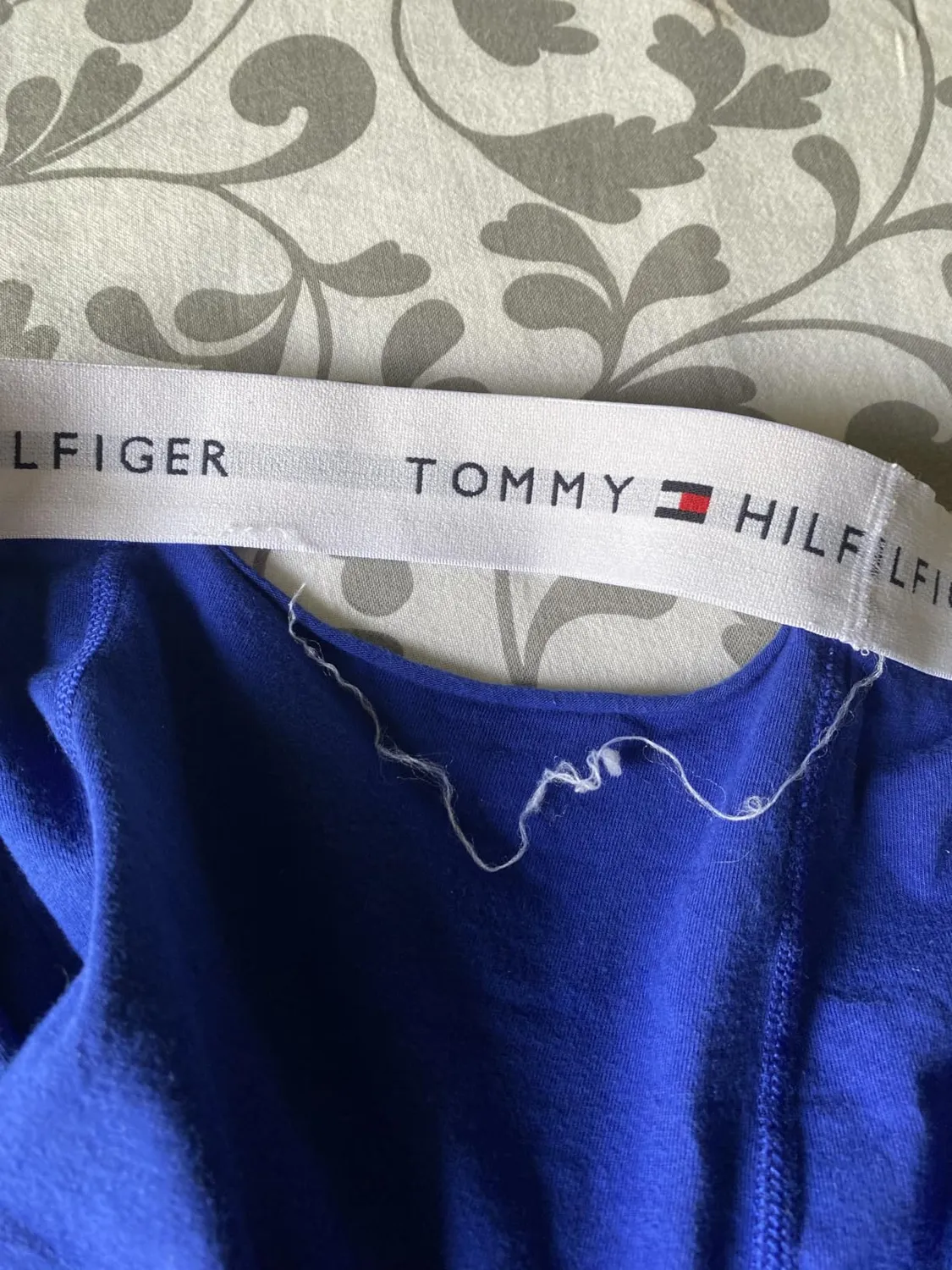 Tommy Hilfiger Baule borsa uomo blu tecnica