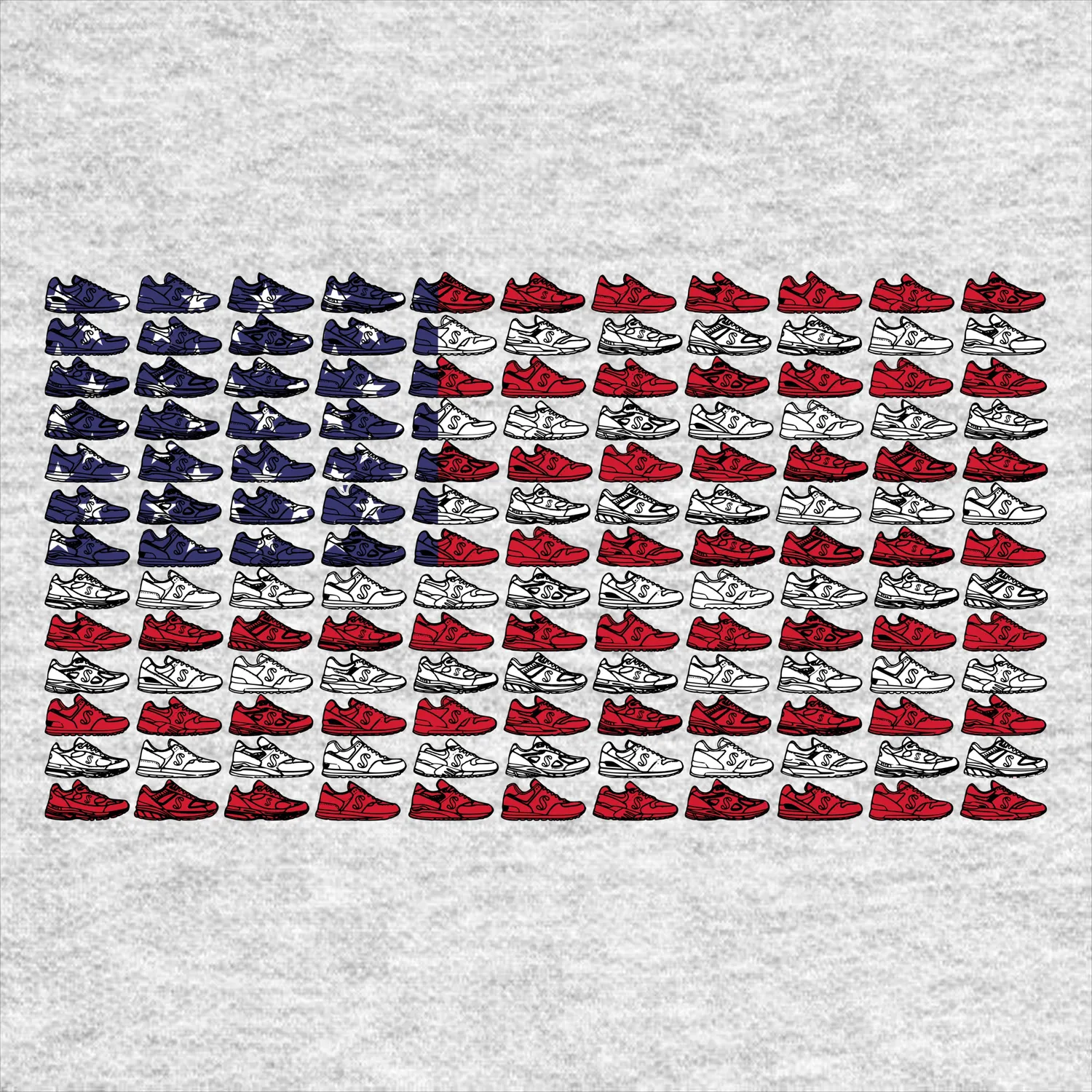 Solemate Made in USA felpa grigia cotone bio