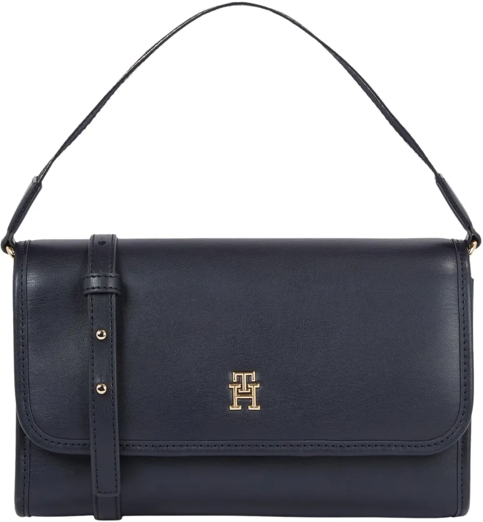 Tommy Hilfiger borsa a spalla piccola donna blu space blue