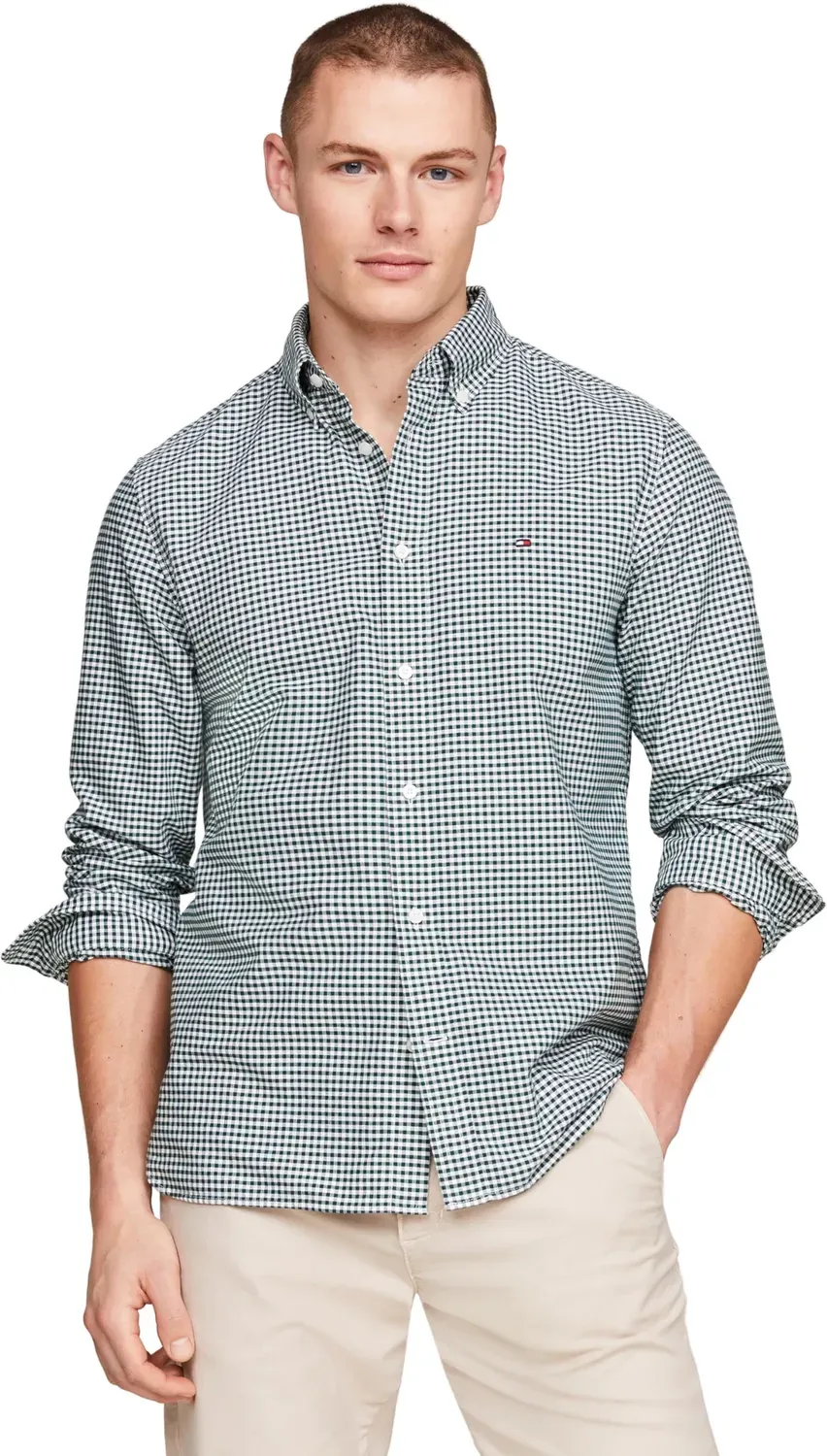 Tommy Hilfiger Heritage Oxford MW0MW36395 camicia uomo L