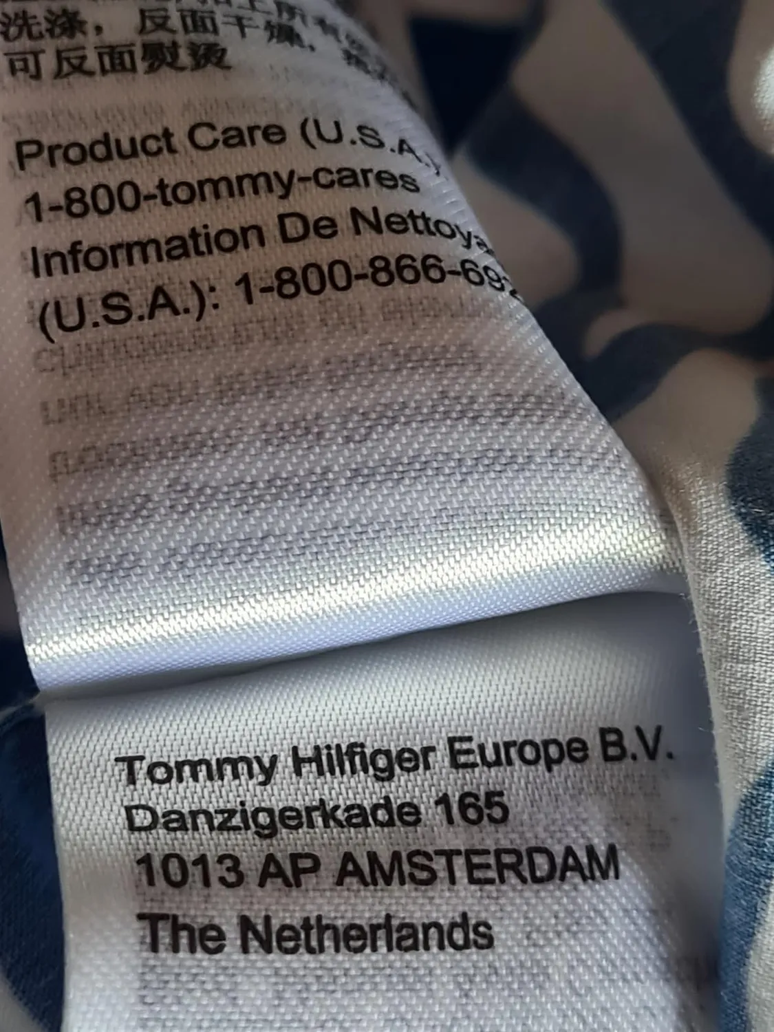 Tommy Hilfiger Papertouch Palm MW0MW42410 camicia uomo L palme
