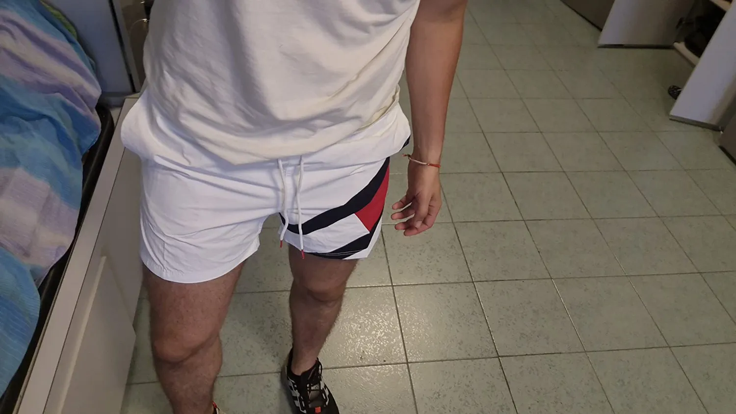 Tommy Hilfiger Drawstring costume mare uomo XL media
