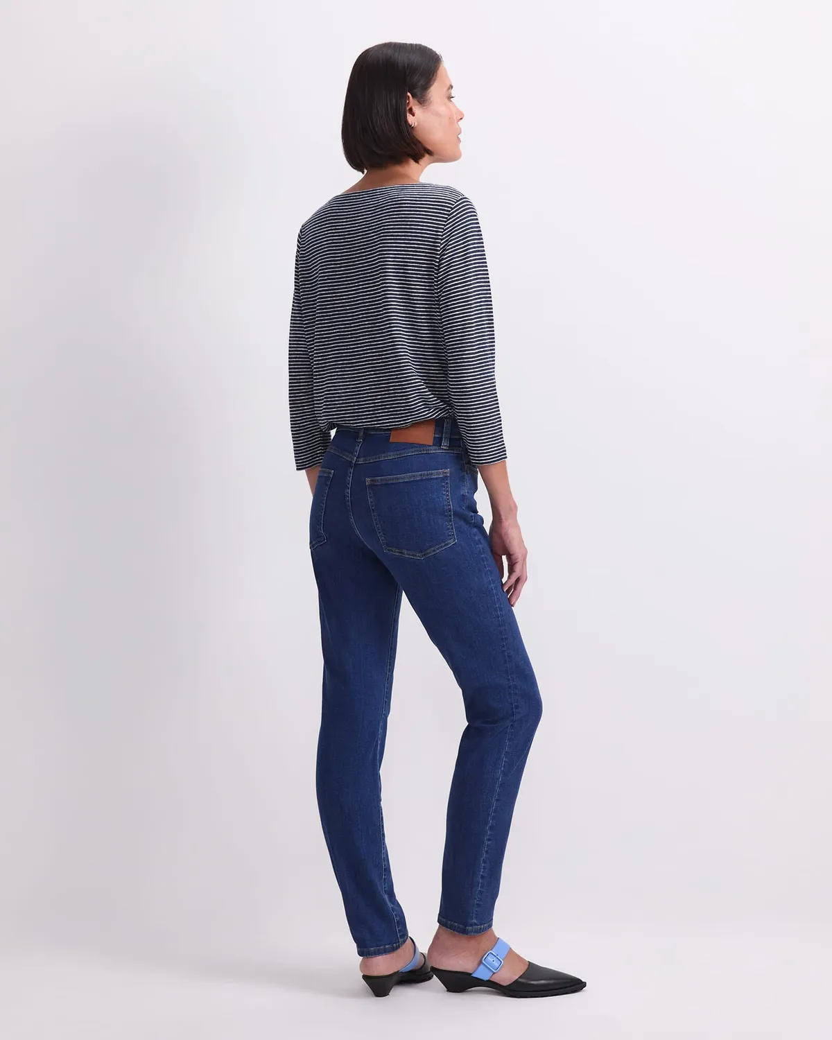 Sportscraft Jac 121088 jeans donna skinny vita media stretch