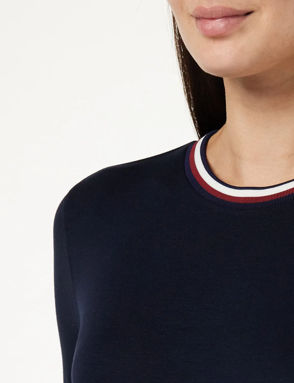 Tommy Hilfiger t-shirt donna maniche corte slim fit logo