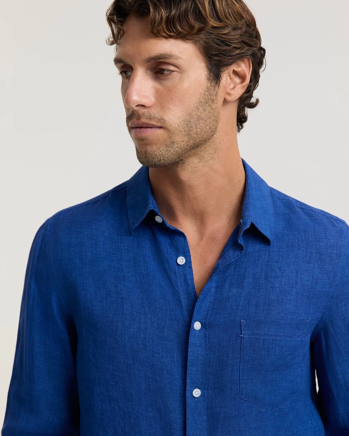 Sportscraft Linen Delave camicia lino maniche lunghe traspirante