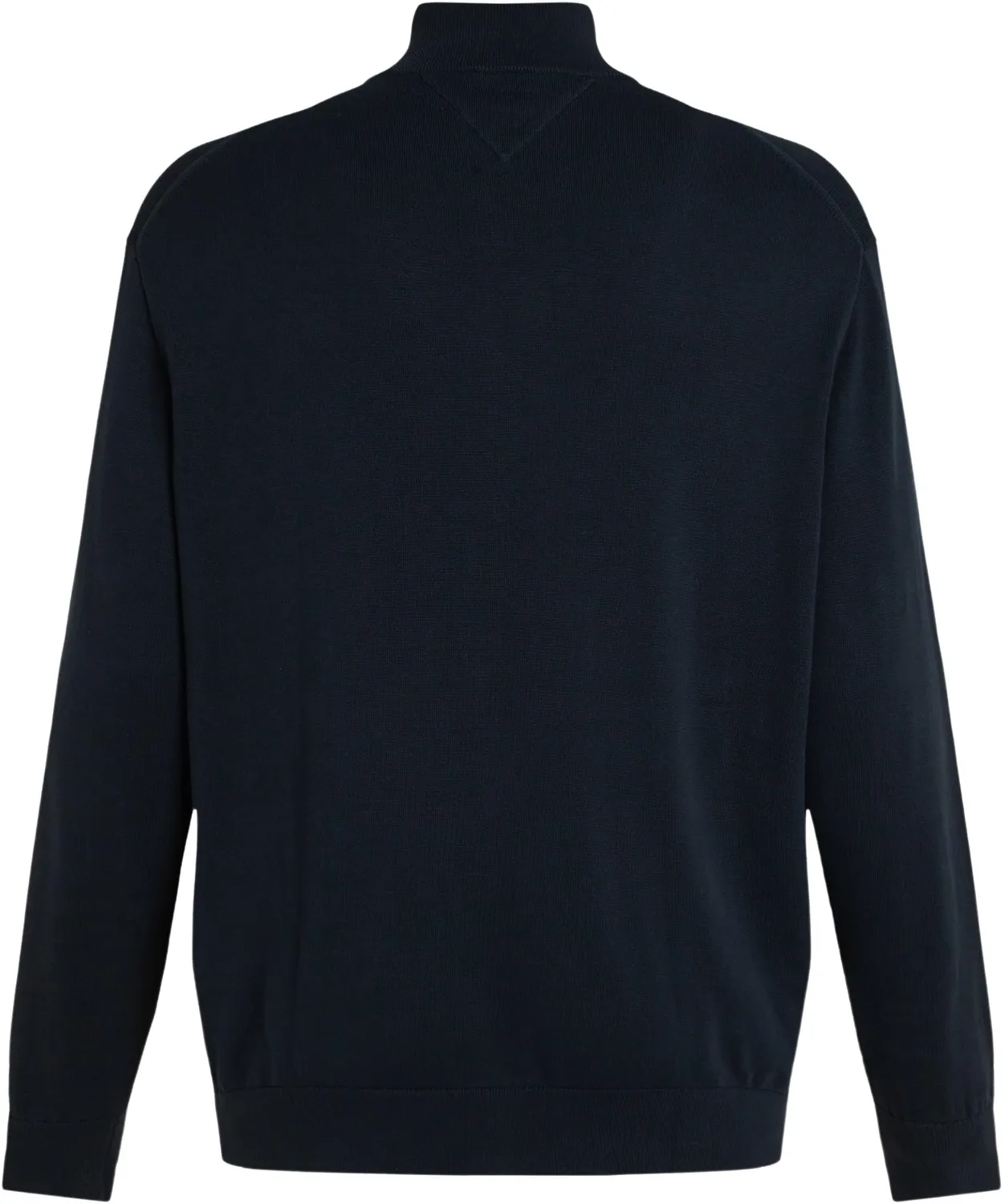 Tommy Hilfiger Essential Zip Thru Pullover Blu Desert Sky