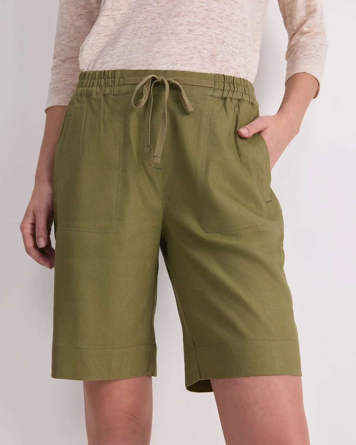 Sportscraft Rosa Linen Short pantaloncini donna misto lino