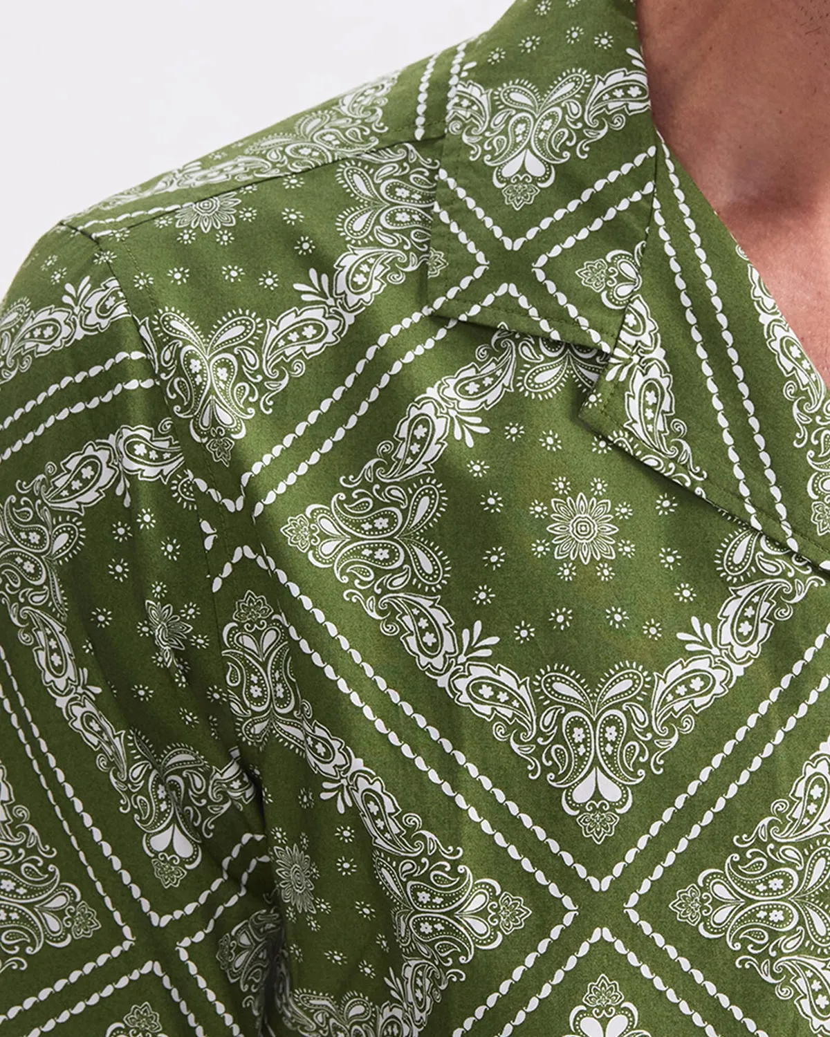 Sportscraft Bandana Resort camicia cotone manica corta