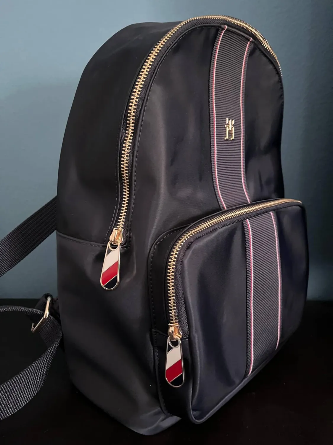 Tommy Hilfiger Poppy Medio Zaino Donna Avorio Ecru Unica