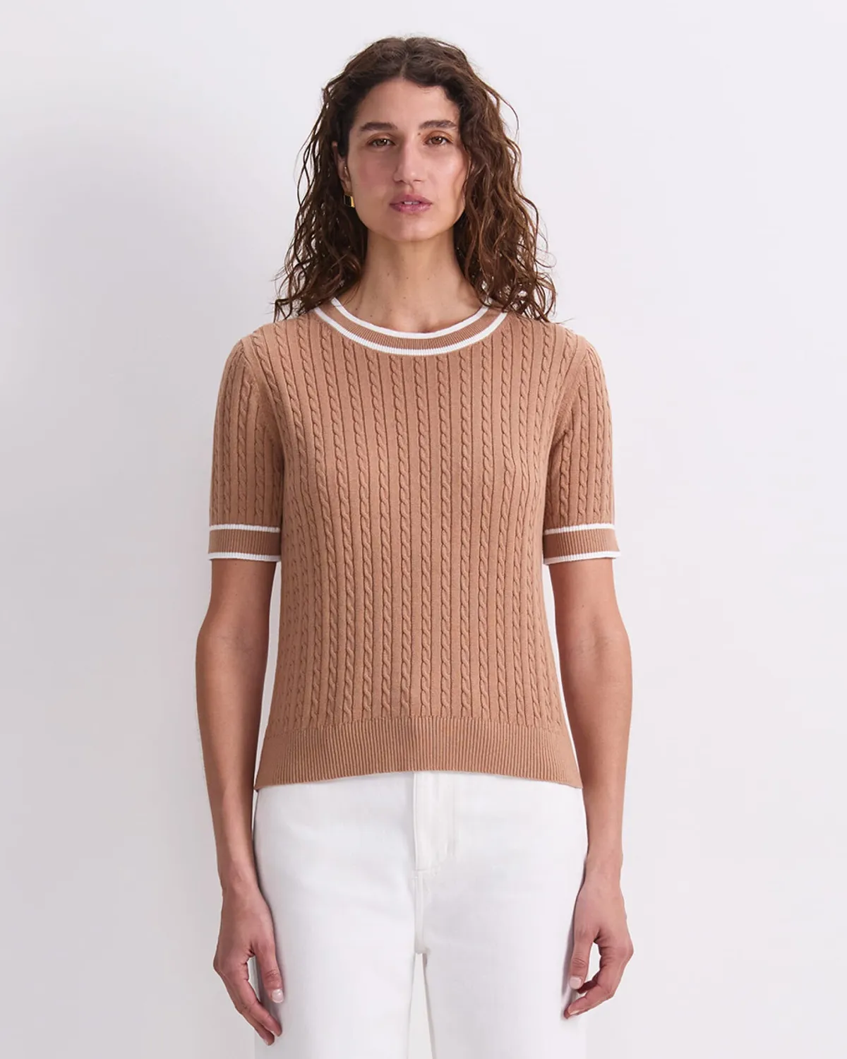 Sportscraft Elka Baby Cable Knit maglia in cotone